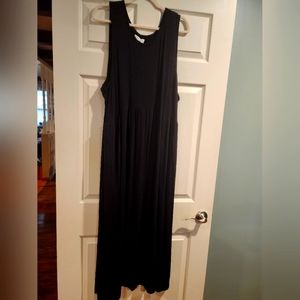 Maurices Black Maxi Tank Dress 2X